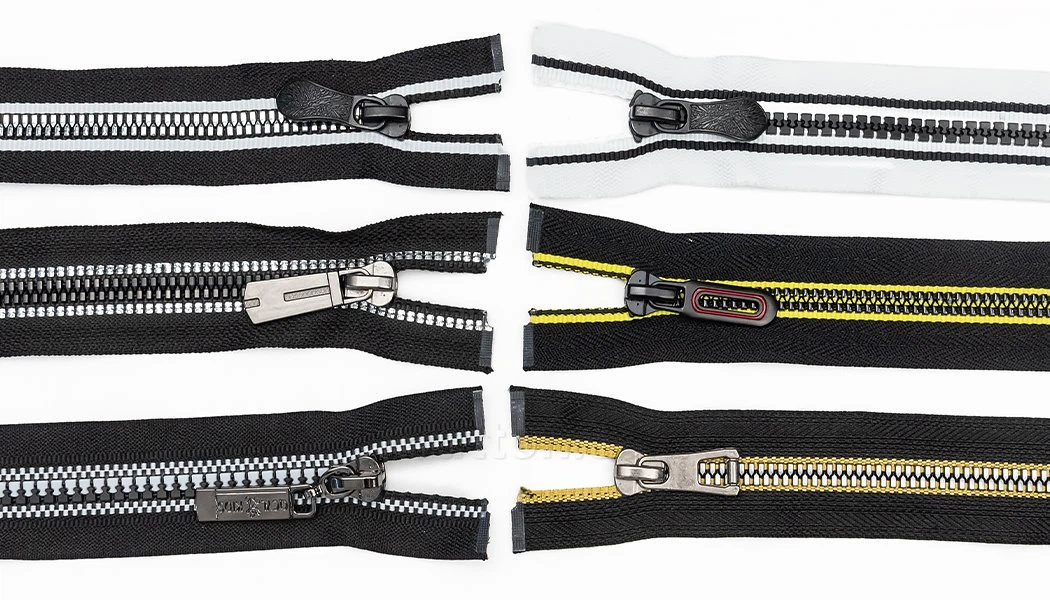 plastic zipper slider