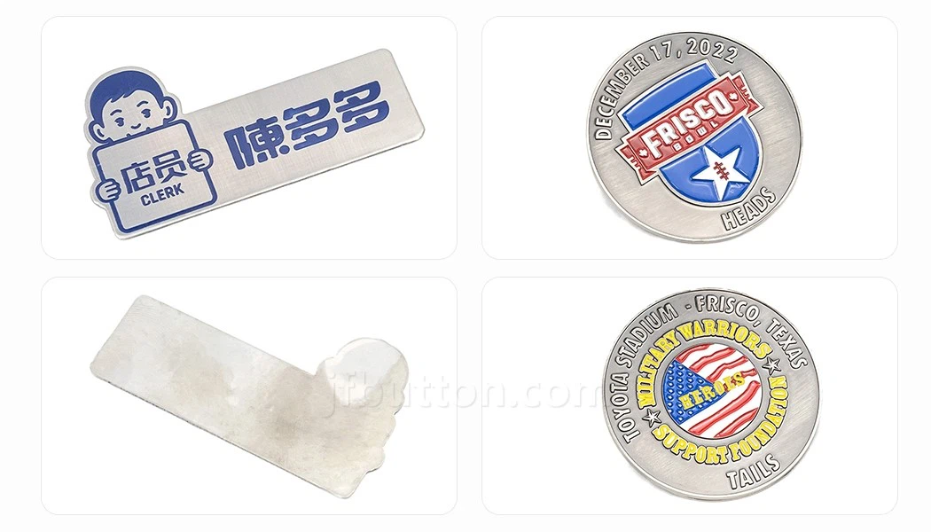 printed metal tags