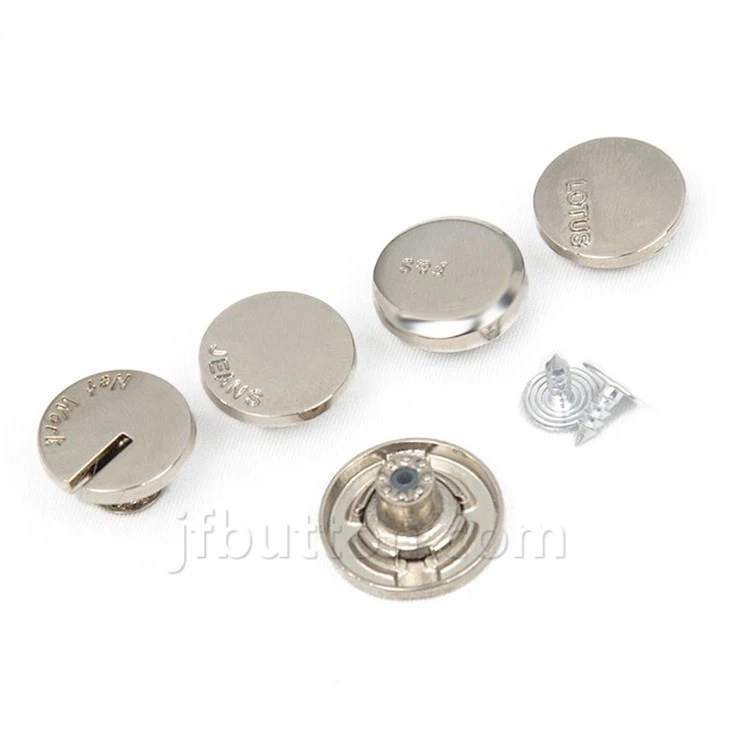 Metal Button For Denim