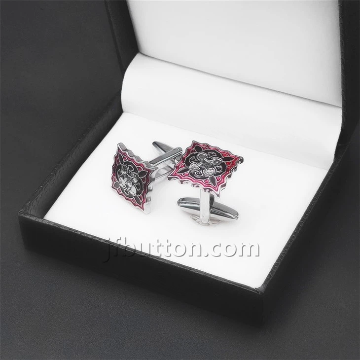 Antique Enamel Dress Shirt Studs