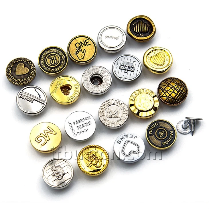 Detachable Buttons For Jeans