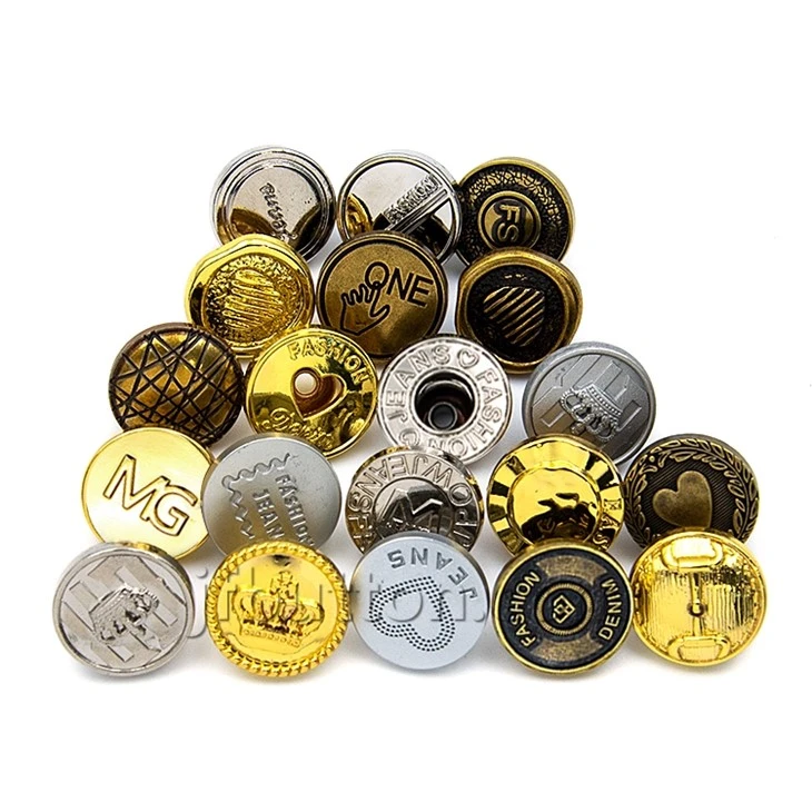 Metal Buttons for Jeans