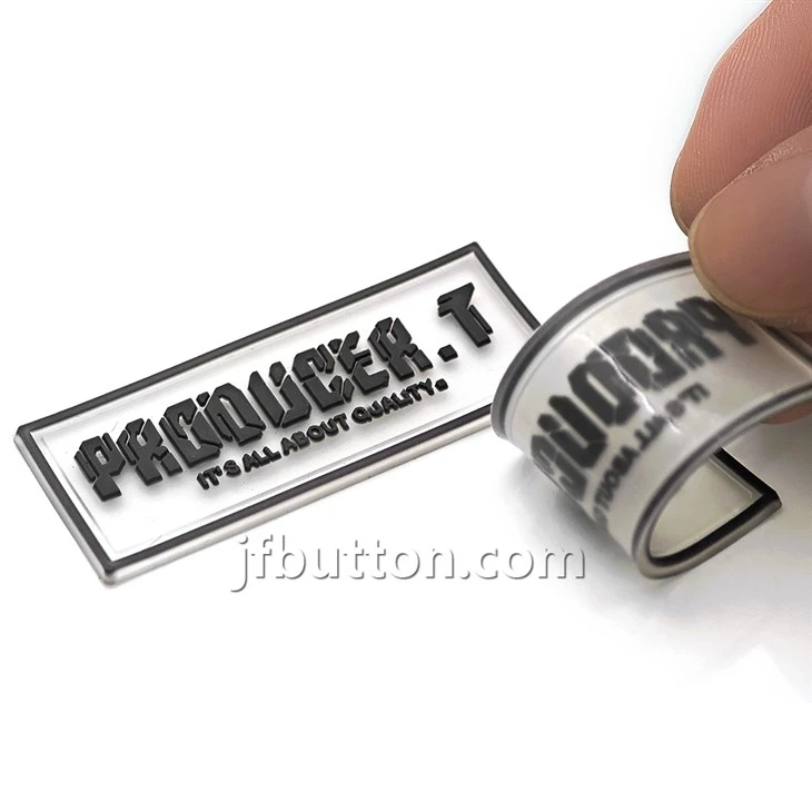 Custom Raised Silicone Label For T-shirt best