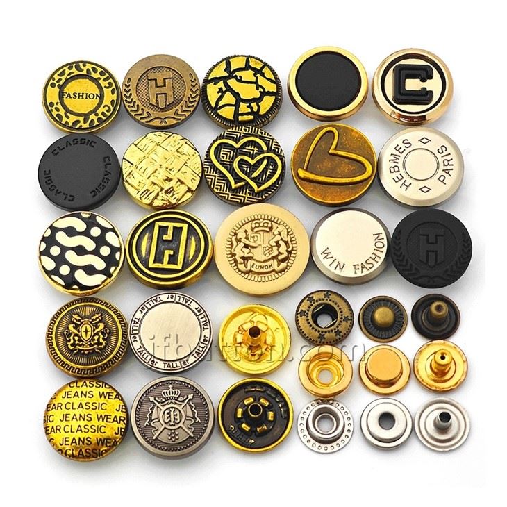 Metal Press Studs For Clothing
