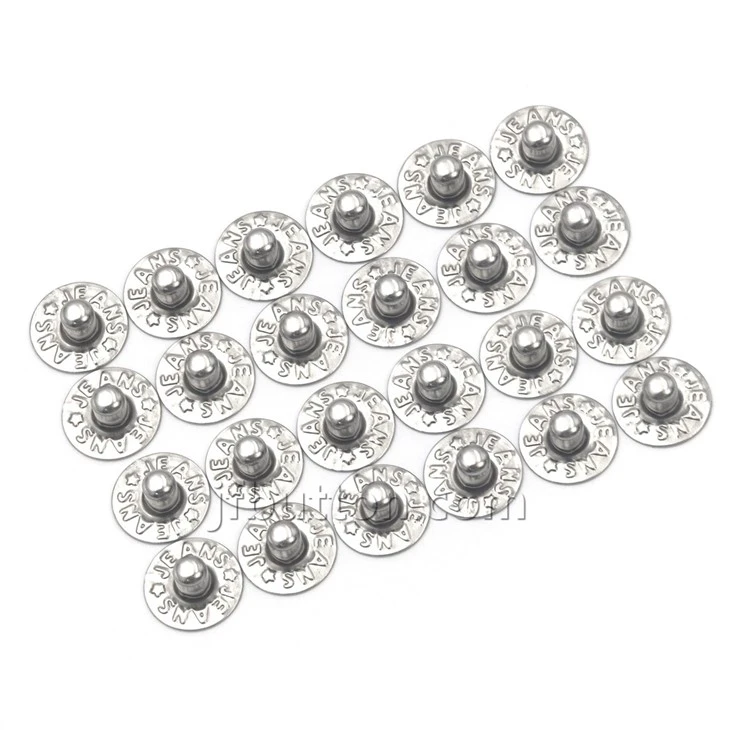 Metal Rivets On Jeans
