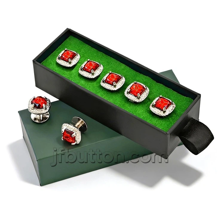 Butang Baju Melayu Ruby Red factory