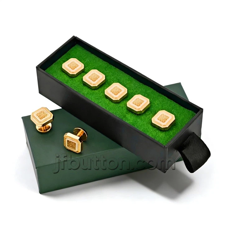 Gold Plated Baju Melayu Studs factory