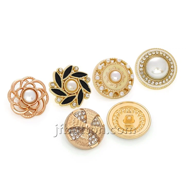Rhinestone Accents Shank Buttons suppliers