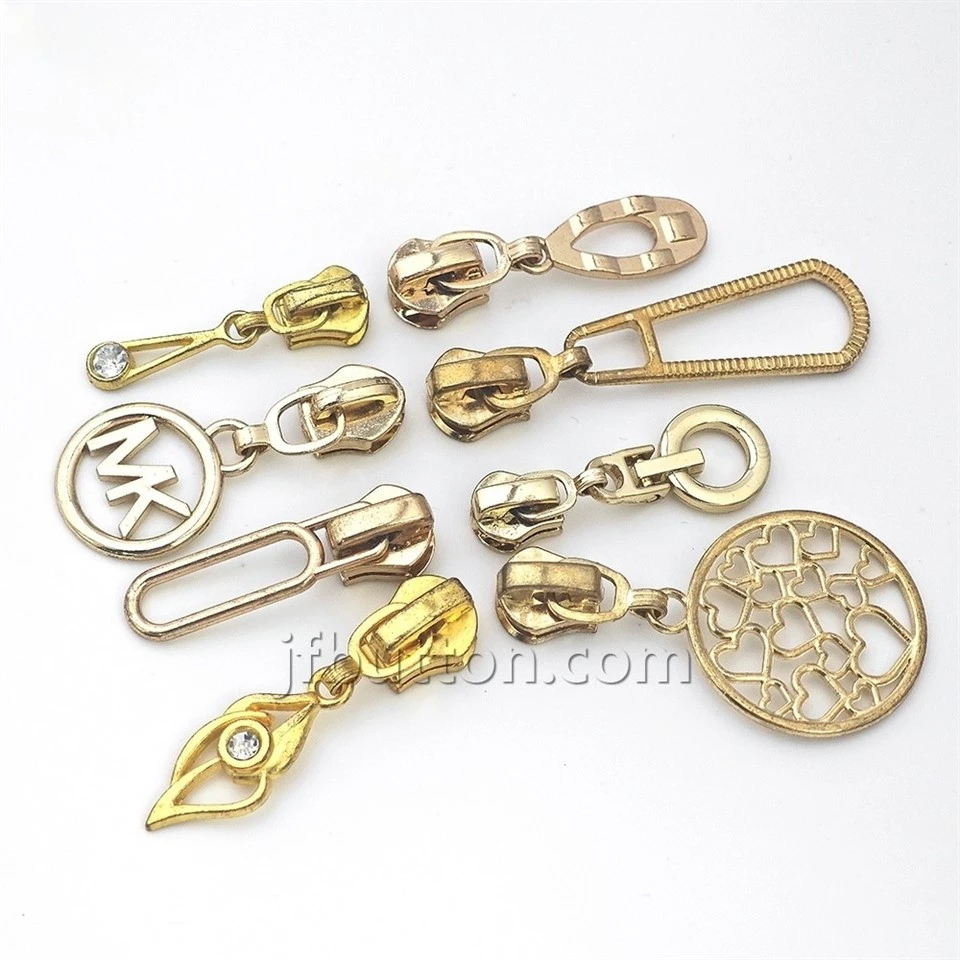 Gold Zipper Pull